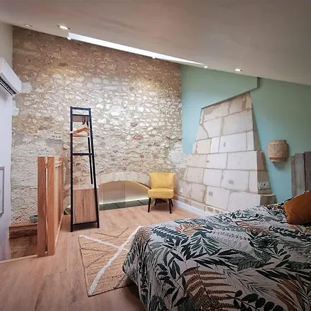 Maison 2-3 Pers Semi-Troglodyte Angers-Saumur Louresse-Rochemenier Exterior foto